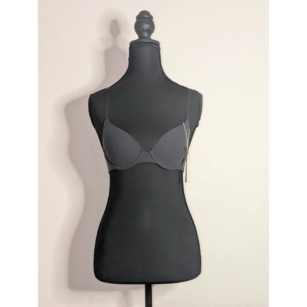 Skims Fits Everybody‎ T-Shirt Bra Onyx Size 32A BR-UWR-2294